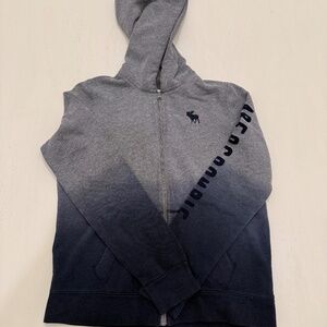 Abercrombie hoodie with zipper